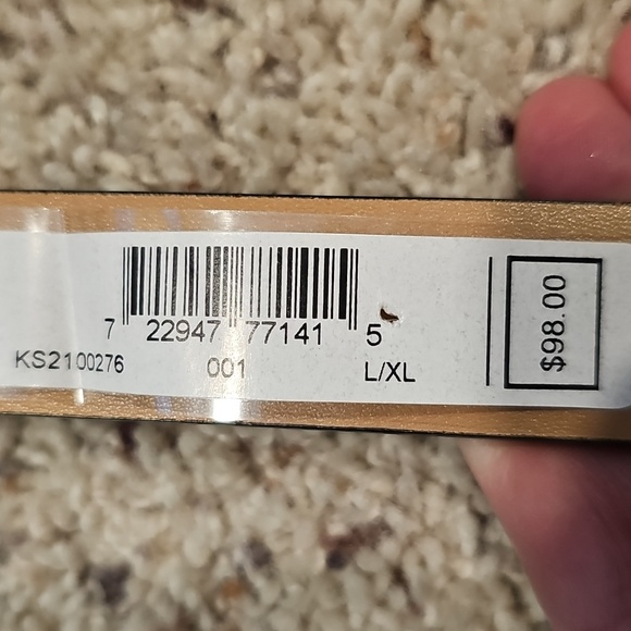 NWT Kate Spade black bag belt L/XL - Picture 4 of 16